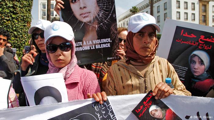 منظمات مدنية وحقوقية تناضل من أجل حظر تزويج الأطفال في المغرب (الصورة من الأرشيف)